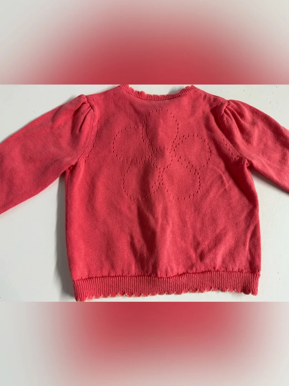 Gymboree Coral & Denim 6 Piece Baby Girl Outfit Set